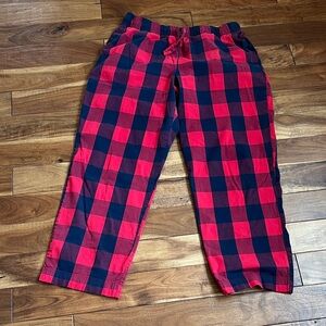 LL Bean cotton pajama pants